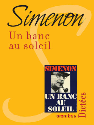 cover image of Un banc au soleil